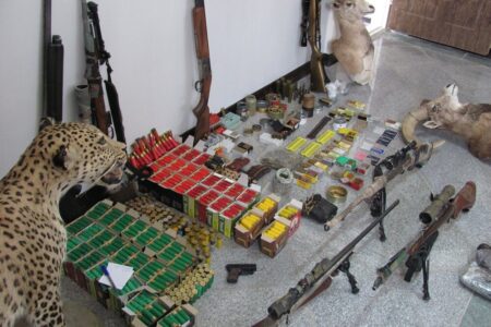 دستگیری شکارچی با ۸ سلاح غیرمجاز در کرمان
