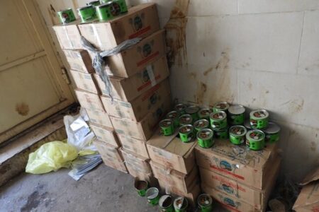 پی‌جویی‌های پلیسی منجر به کشف ۲۴۷ کیلو شیشه شد 