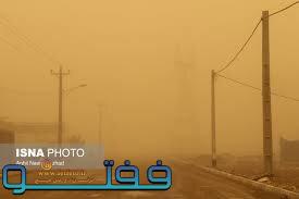 خیزش گرد و غبار به رفسنجان رسید