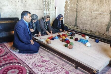 راه‌اندازی تعاونی تامین نیاز صنایع‌دستی روستای بیدکردوییه بافت