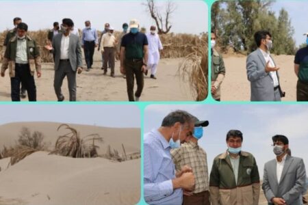 خواهان افزایش اعتبارات در بخش بیابانزدایی و مالچ‌پاشی هستیم