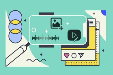 آموزش تولید محتوای حرفه‌ای با موبایل