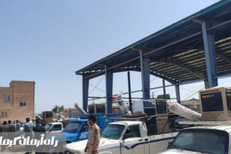 دو هزار بسته معیشتی و ده سری جهیزیه توسط سپاه ریگان توزیع شد