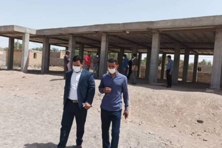 از سر گیری مجدد ساخت مدرسه جزان خواص بعد از گذشت ۶ماه