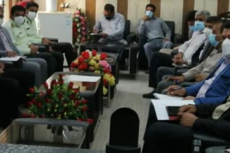 جلسه کمیسیون مبارزه با قاچاق کالا و سوخت شهرستان منوجان  برگزار شد