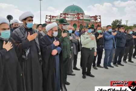 عزاداری مردم بردسیر در سالروز شهادت مولای متقیان