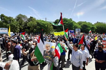 راهپیمایی روز جهانی قدس در کرمان