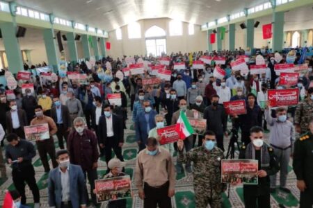 روز جهانی قدس در شهرستان عنبرآباد