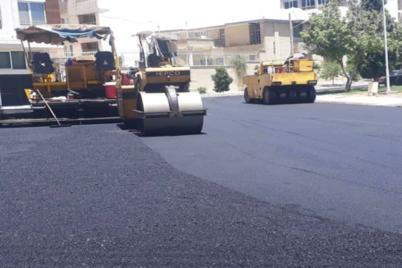 بلوار شهید چمران آسفالت می شود