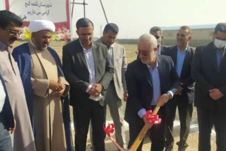 عملیات احداث واحد بسته‌بندی محصولات کشاورزی در قلعه‌گنج آغاز شد