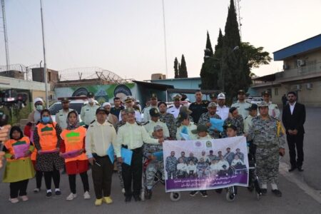 کودکان سندروم داون در سیرجان پلیس شدند