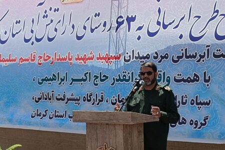 فرمانده سپاه ثارالله: جنوب کرمان مستعد کشت ذرت و نهاده‌های دامی است