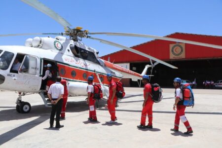 اعزام تیم‌های امدادونجات هلال احمر کرمان به آبادان