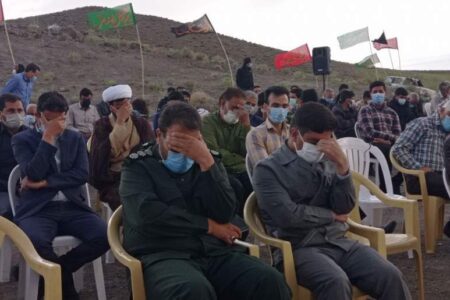 برگزاری چهارمین یادواره شهدای گلگون کفن روستای شهید آباد