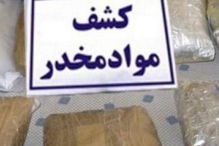 توقف خودوری  سمند حامل مواد مخدر در ارزوئیه