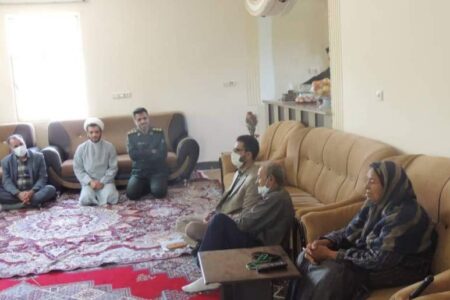 دیدار با خانواده معظم شهید فرهنگی اکرم توحیدی