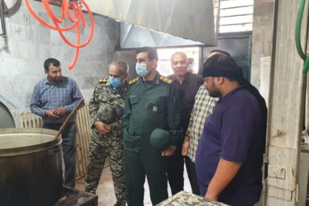 بازدید معاون اجرایی سپاه ثارالله از گروه جهادی شهید ابراهیم هادی