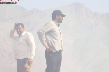 عصر امروز جنگل مهروئیه دچار آتش سوزی شد