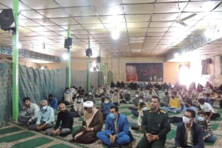جشن تکلیف دانش آموزان پسر ارزوئیه