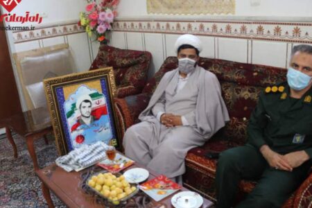 سرکشی از خانواده روحانی شهید در جوشان