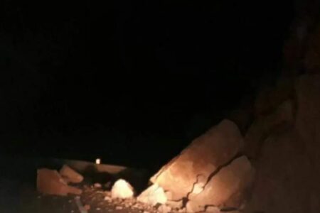زلزله ای با قدرت ۴.۴ ریشتر باغین کرمان را لرزاند