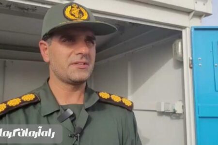 افتتاح پروژه آبرسانی به مناسبت سالروز آزادسازی خرمشهر در جیرفت