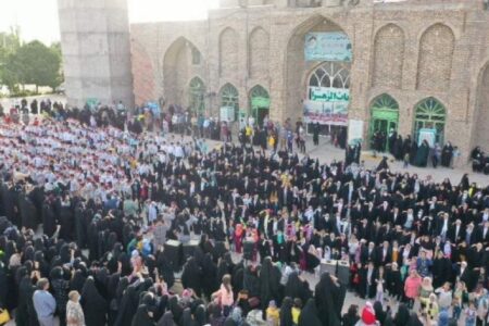 اجرای سرود سلام فرمانده در بردسیر