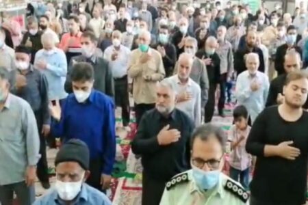 عزاداری مردم بردسیر به مناسبت شهادت امام صادق(ع)