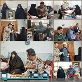 دیـــدار از خــانــواده شهـــداے روحــانـے رفسنــجان دیــدار  از خانــواده های شهــدای روحــانی رفسنـــجان،