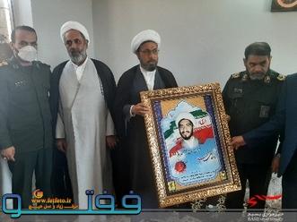 دیدار فرمانده سپاه ثارالله از خانواده شهدای روحانی رفسنجان