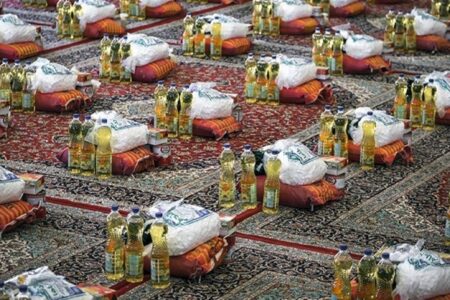 توزیع بسته‌های کمک مومنانه در کرمان