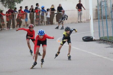 پایان مسابقات اسکیت در رفسنجان