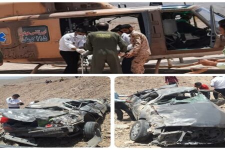 واژگونی پژو ۲ کشته و ۲ مصدوم برجای گذاشت