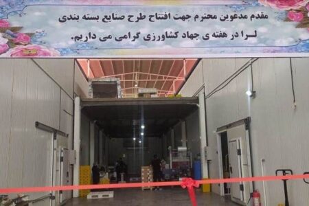 ۵ طرح کشاورزی در بم افتتاح یا کلنگ‌زنی شد