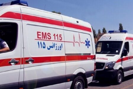 واژگونی تیبا در محور راین به کرمان ۶ مصدوم بر جای گذاشت