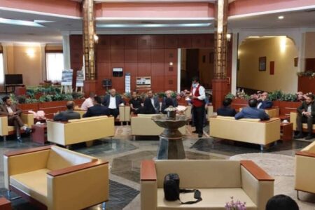 برگزاری جشن قهرمانی خاتون بم با حضور مسئولان فدراسیون فوتبال