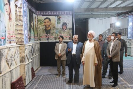 بازدید رییس کل دادگستری استان کرمان از بیت‌الزهرا