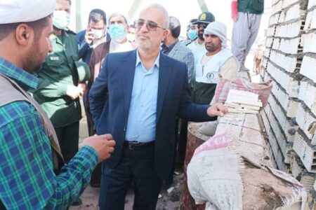 اولین سفر استاندار جدید کرمان به ریگان