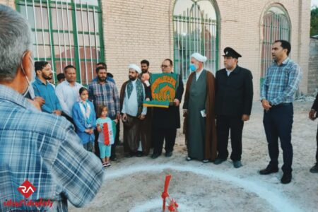 مراسم کلنگ زنی سالن فرهنگی – تربیتی روحانی شهید علی هوشمندی
