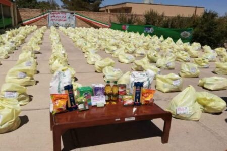 توزیع ۳۱۳ بسته کمک معیشتی با عنوان قرار دوازدهم در بردسیر