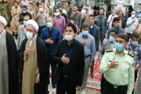 مراسم ارتحال امام خمینی (ره) در بردسیر