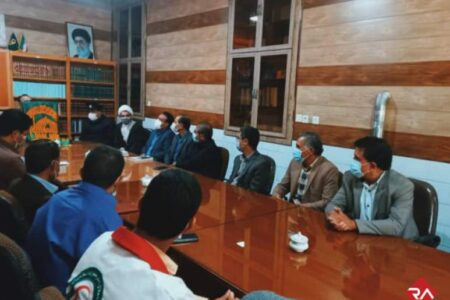 برگزاری جلسه شورای ادارای شهرستان  راین با حضور خادمان حرم مطهر رضوی