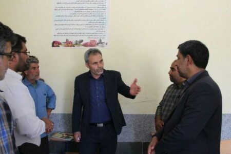 بازدید مدیرکل آموزش و پرورش استان کرمان از مدارس روستای کشیت گلباف