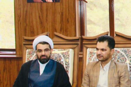 دیدار امام جمعه راین با مدیر عامل شرکت شهرک های صنعتی کرمان