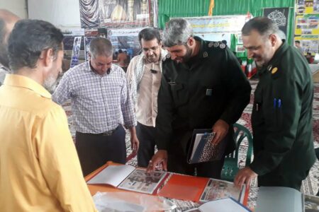 برپایی نمایشگاه‌ اسوه در زرند