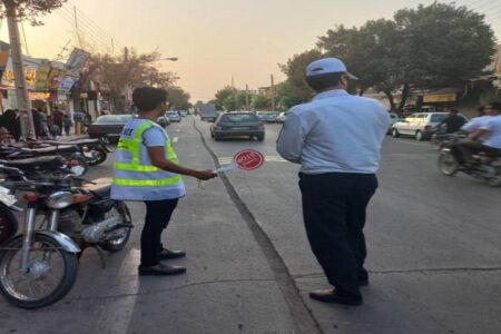 موتور سوار متخلف همیار پلیس می‌شود