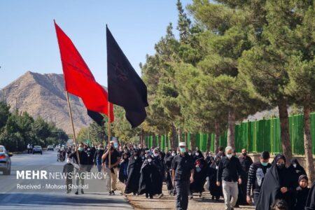 استقبال کرمانی ها از شرکت در پیاده روی اربعین
