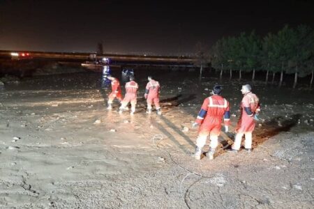 ورود سیل به بخشی از شهر رفسنجان