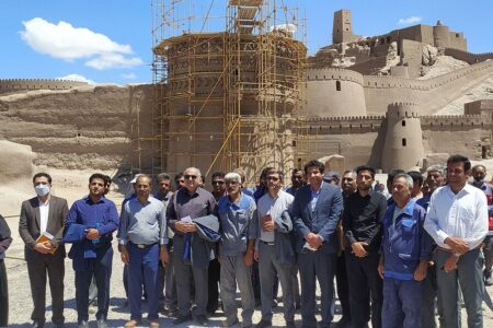 ۲ میلیارد تومان برای سرعت بخشیدن به پروژه های ارگ تاریخی بم در نظر گرفته شد