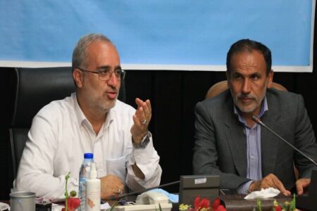 جلسه ستاد بحران رفسنجان با محوریت ساماندهی سیلاب ها و طغیان رودخانه